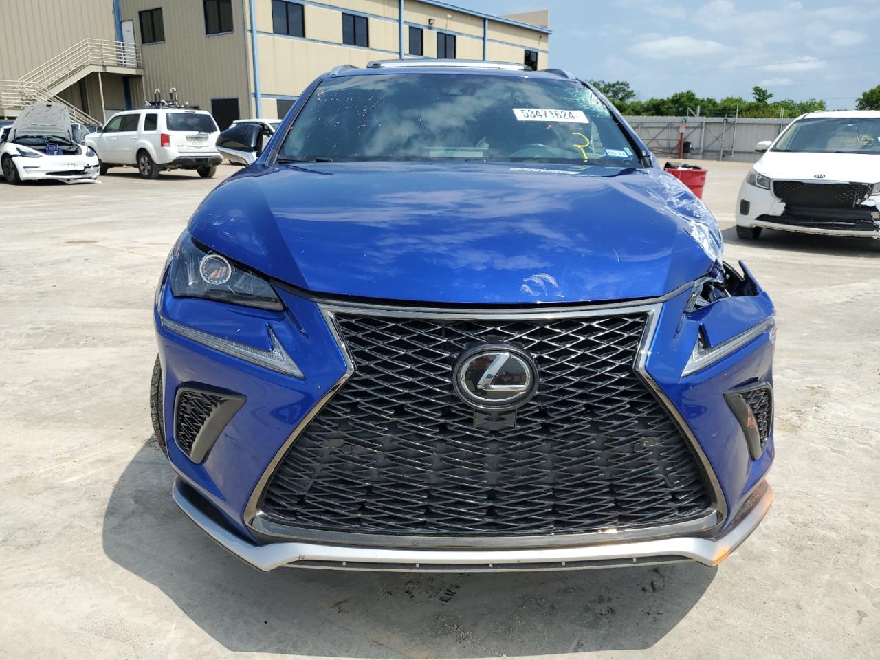 2018 Lexus NX VIN JTJBARBZXJ2175090 Copart auction photo, all over damage thumbnail 5