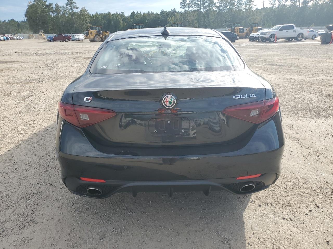 2017 Alfa Romeo Giulia VIN ZARFAEEN8H7535076 Copart auction photo, front end damage thumbnail 6