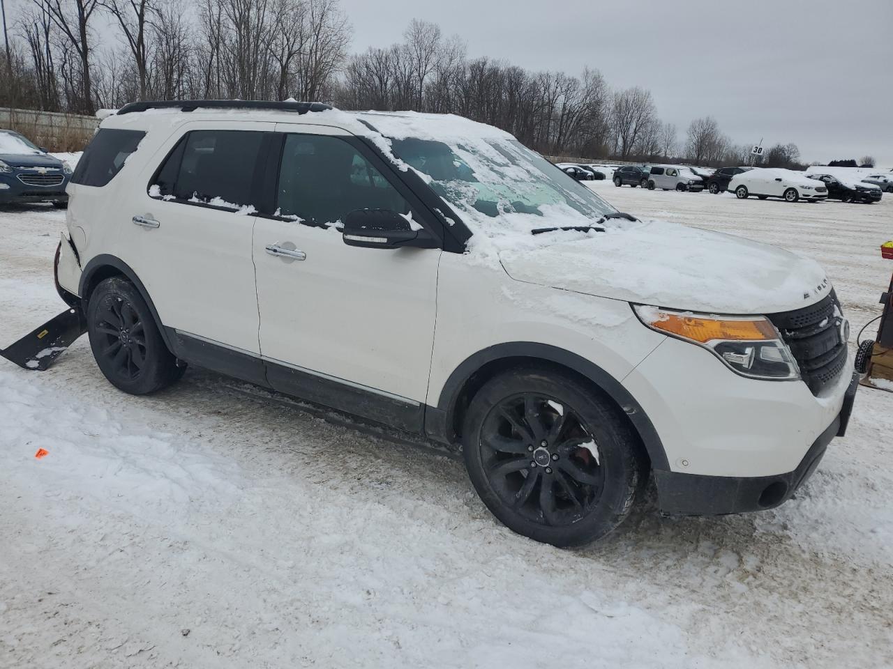 2013 Ford Explorer VIN 1FM5K7F88DGB22541 Copart auction photo, rear end / side damage thumbnail 4