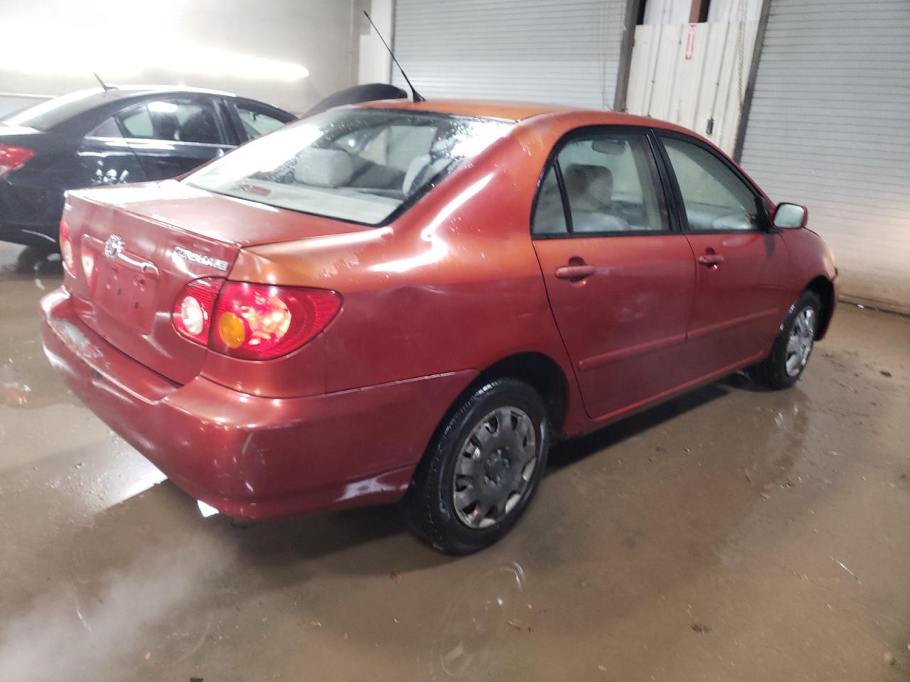 2004 Toyota Corolla VIN JTDBR38E442025476 Copart auction photo, front end damage thumbnail 3