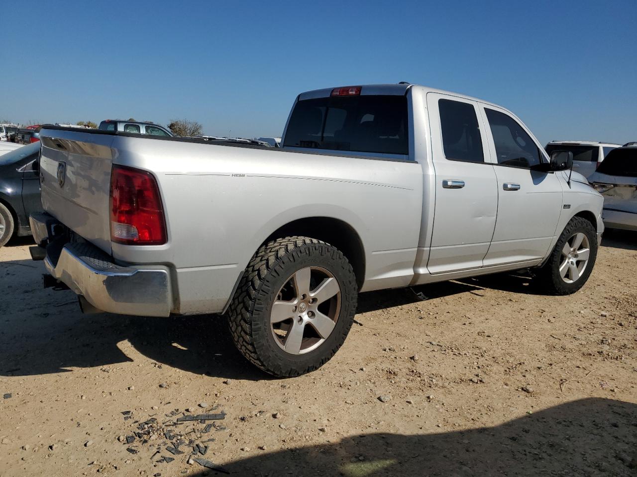 2012 Dodge RAM VIN 1C6RD6GT0CS330087 Copart auction photo, all over damage thumbnail 3