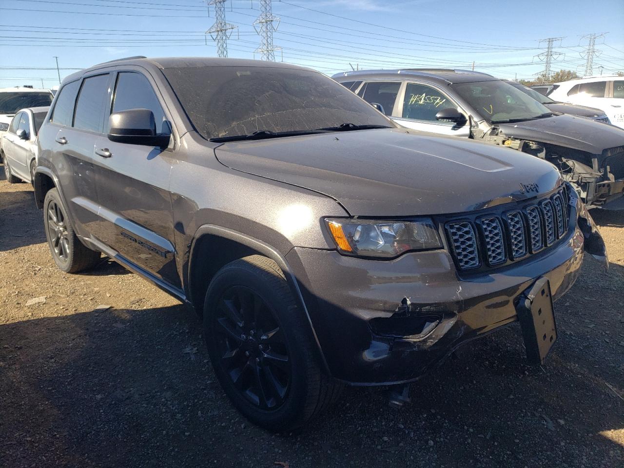 2019 Jeep Grand Cherokee VIN 1C4RJFAG1KC794723 Copart auction photo, front end / minor dent/scratches damage thumbnail 4