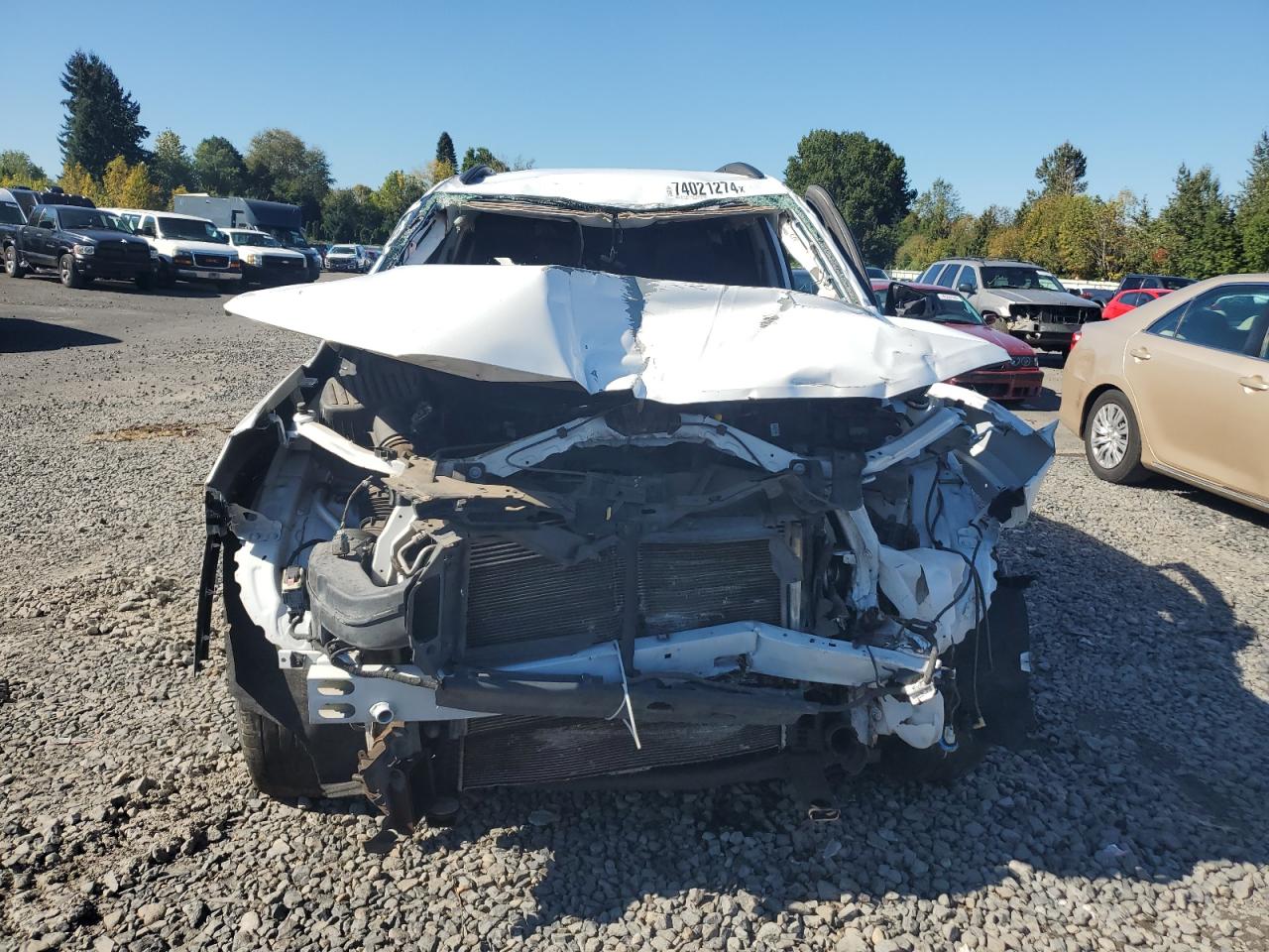 2019 GMC Terrain VIN 3GKALTEX1KL116708 Copart auction photo, front end / side damage thumbnail 5
