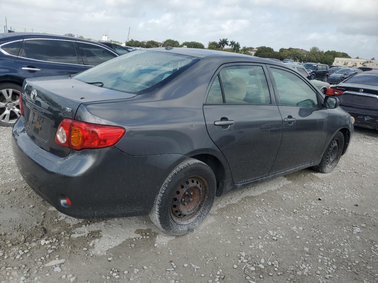 2009 Toyota Corolla VIN JTDBL40E699076172 Copart auction photo, side damage thumbnail 3