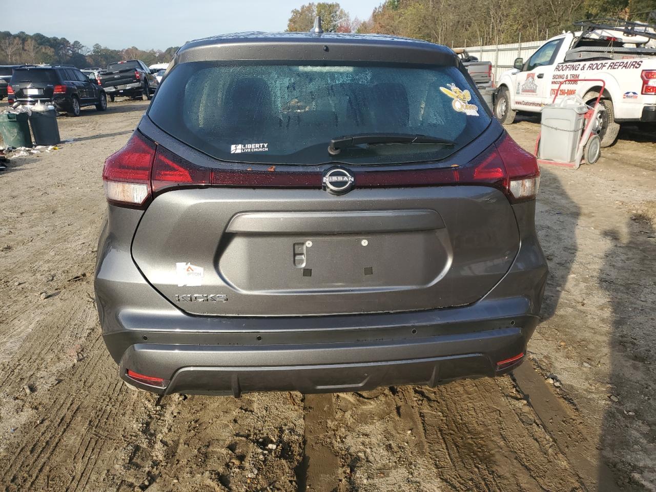 2022 Nissan Kicks VIN 3N1CP5BV7NL522765 Copart auction photo, front end / side damage thumbnail 6
