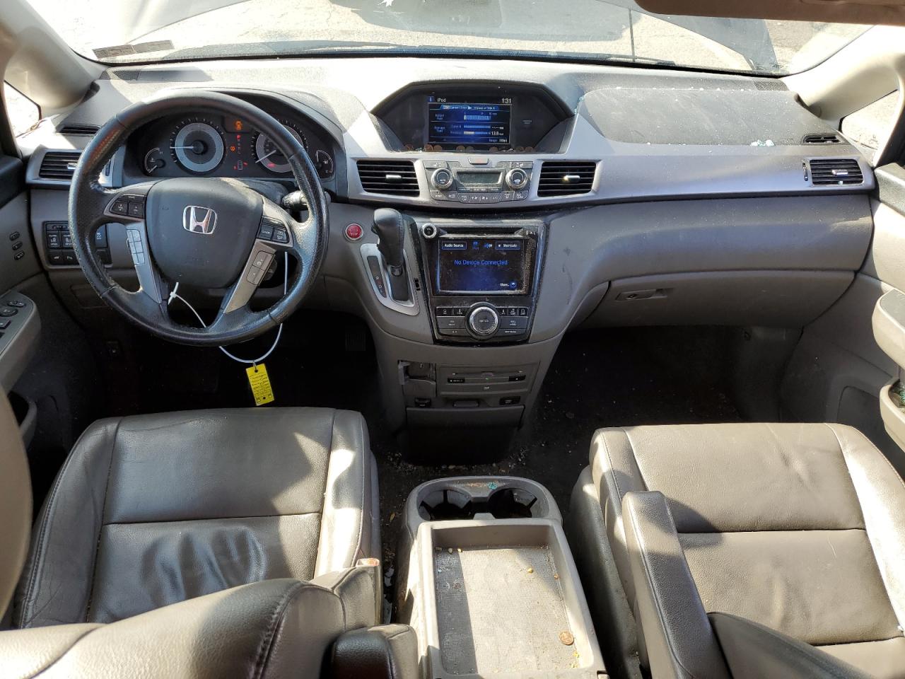 2015 Honda Odyssey VIN 5FNRL5H91FB047207 Copart auction photo, side / front end damage thumbnail 8
