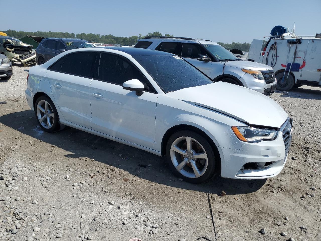 2015 Audi A3 VIN WAUACGFF7F1007723 Copart auction photo, front end damage thumbnail 4
