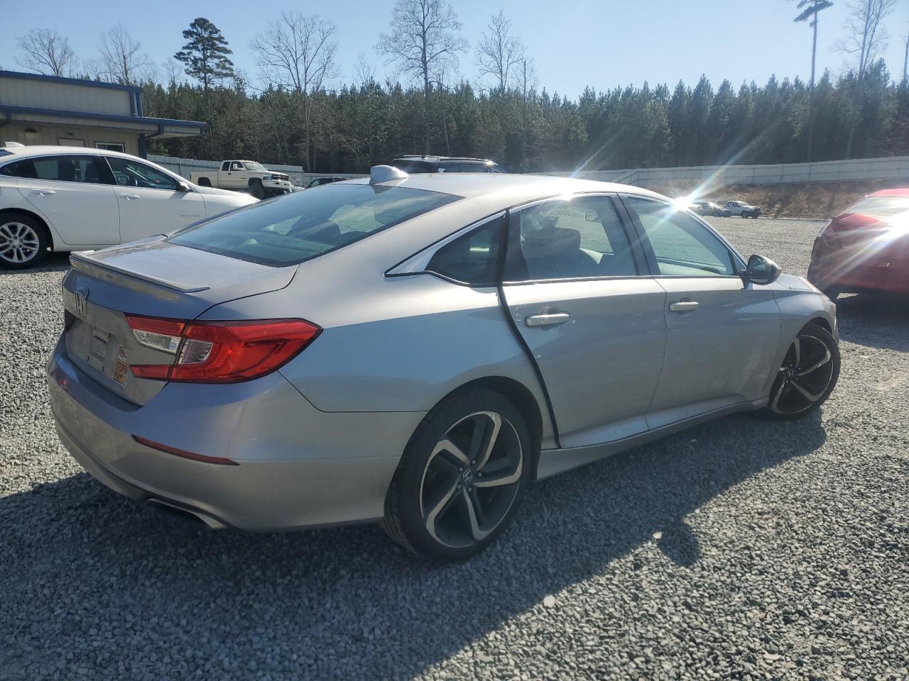 2020 Honda Accord VIN 1HGCV1F34LA144401 Copart auction photo, front end / undercarriage damage thumbnail 3