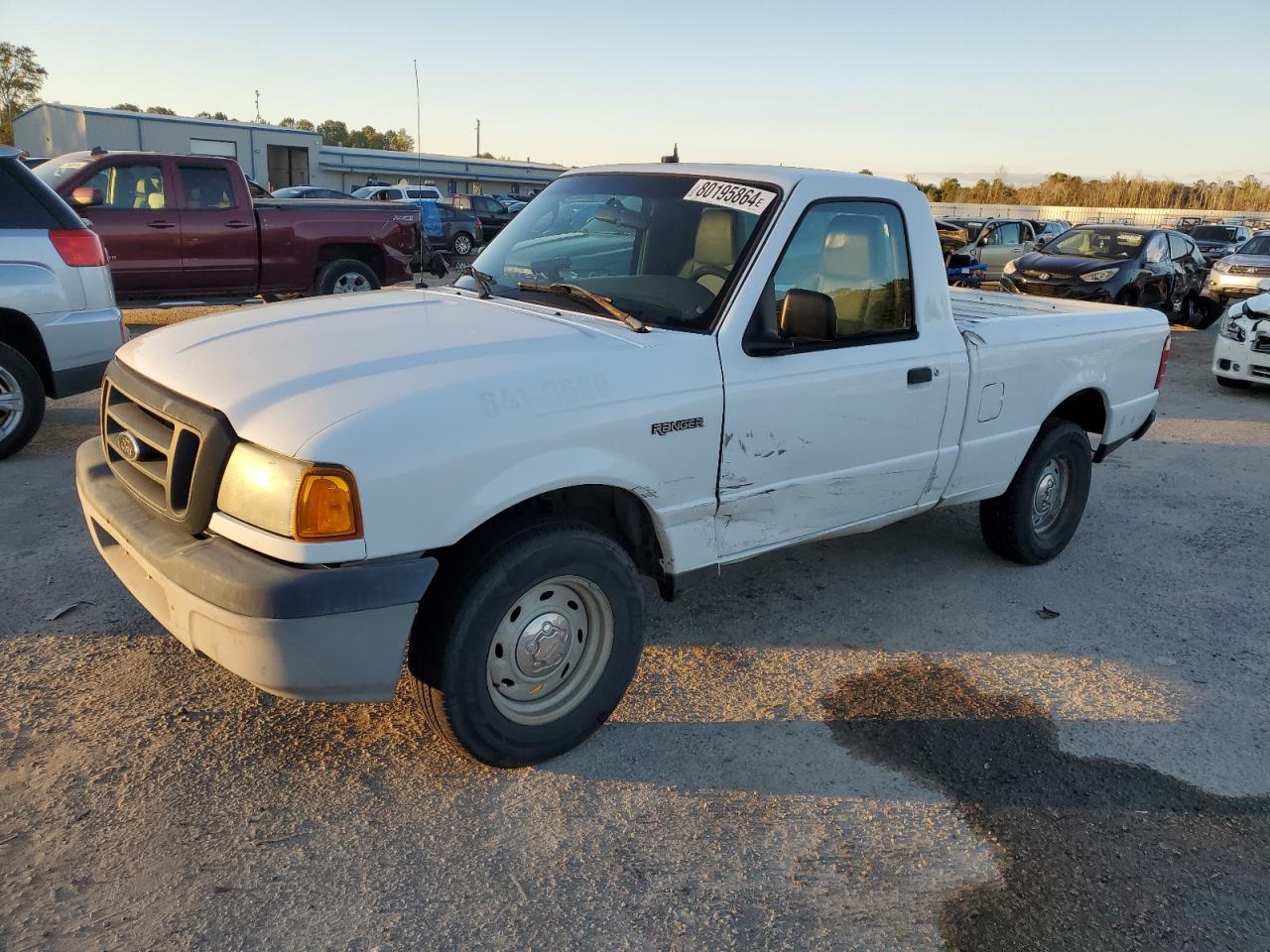 2005 Ford Ranger VIN 1FTYR10D35PA75954