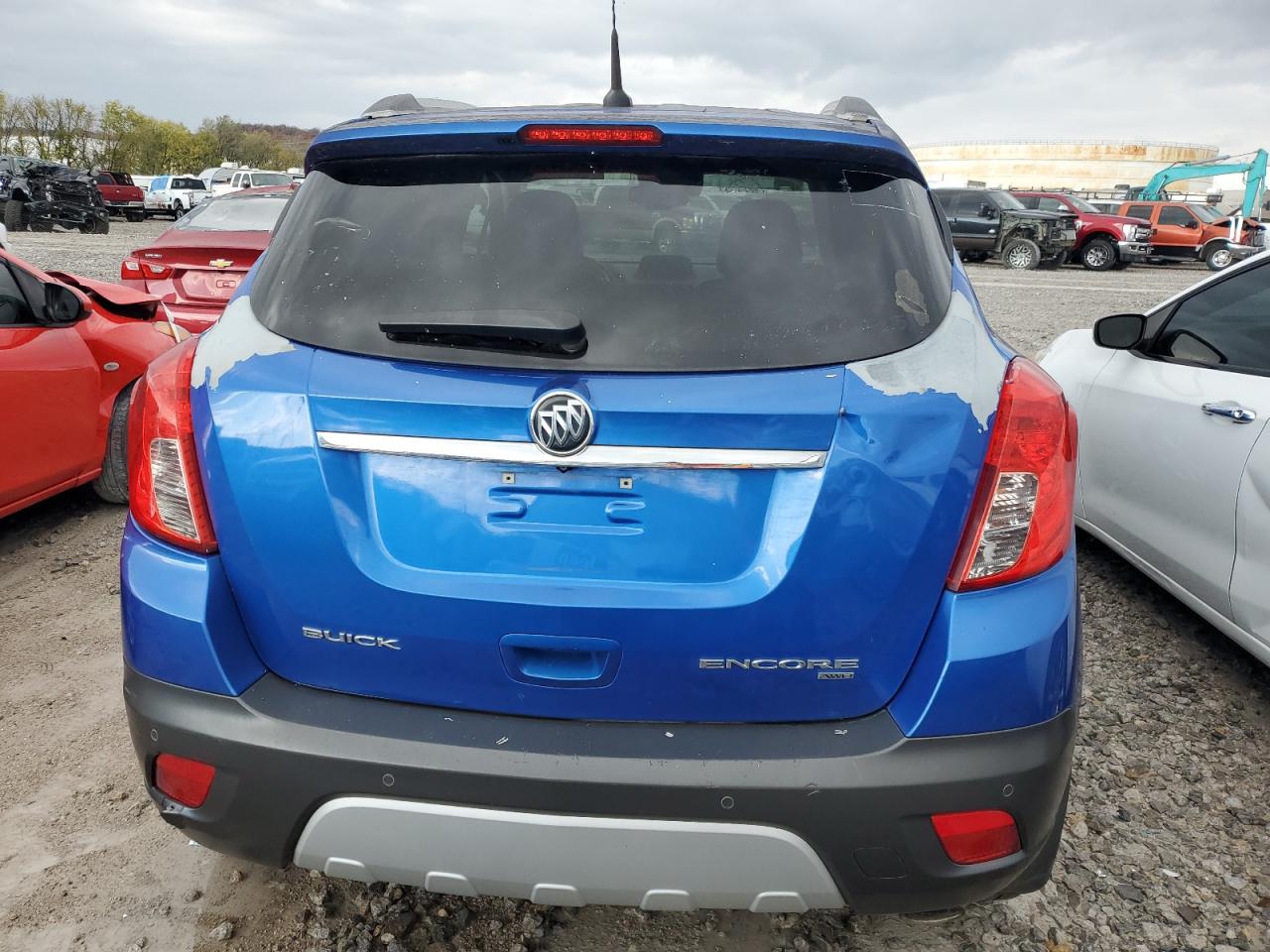 2014 Buick Encore VIN KL4CJHSB5EB560108 Copart auction photo, mechanical / rear end damage thumbnail 6