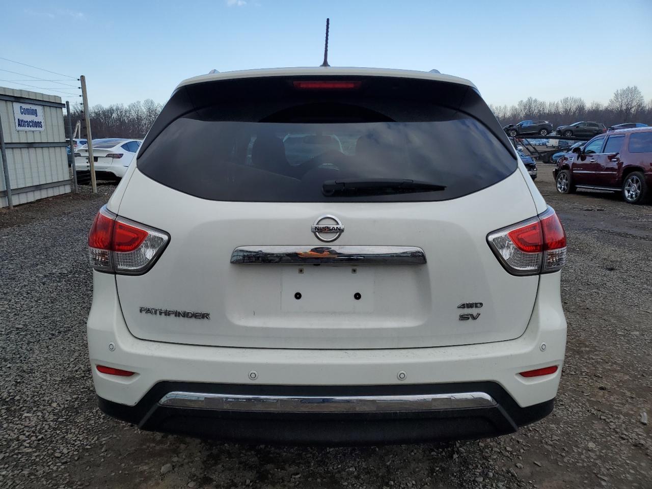 2016 Nissan Pathfinder VIN 5N1AR2MM7GC603762 Copart auction photo, front end damage thumbnail 6