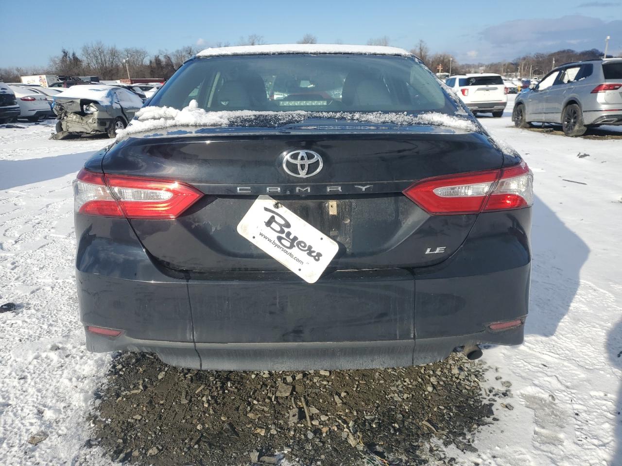 2018 Toyota Camry VIN 4T1B11HK0JU593270 Copart auction photo, front end damage thumbnail 6