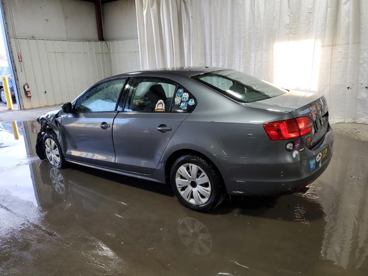 2014 Volkswagen Jetta VIN 3VW2K7AJ0EM237897 Copart auction photo, front end damage thumbnail 2