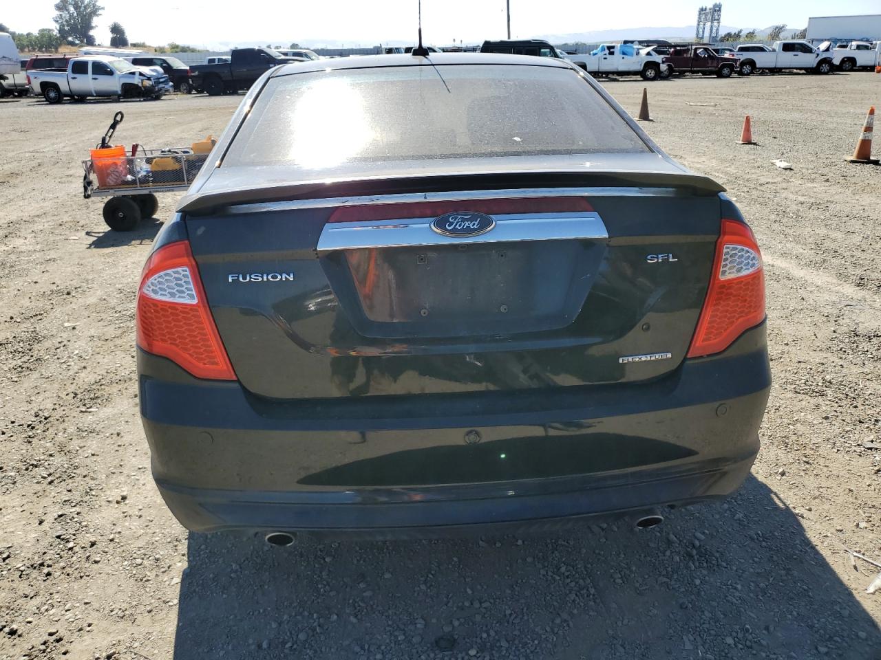 2011 Ford Fusion VIN 3FAHP0JG8BR139862 Copart auction photo, front end damage thumbnail 6