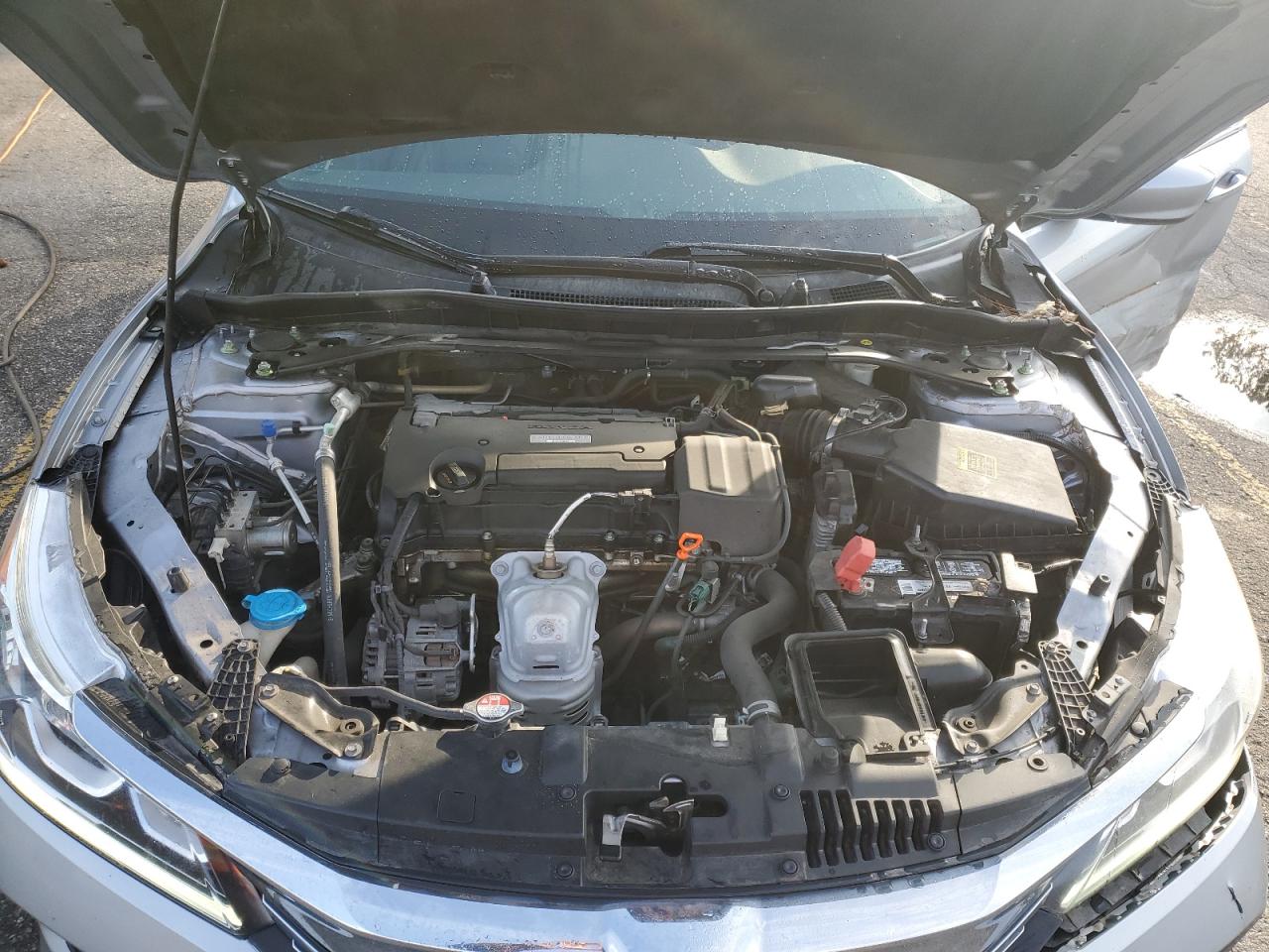2017 Honda Accord VIN 1HGCR2F12HA085350 Copart auction photo, side / front end damage thumbnail 11