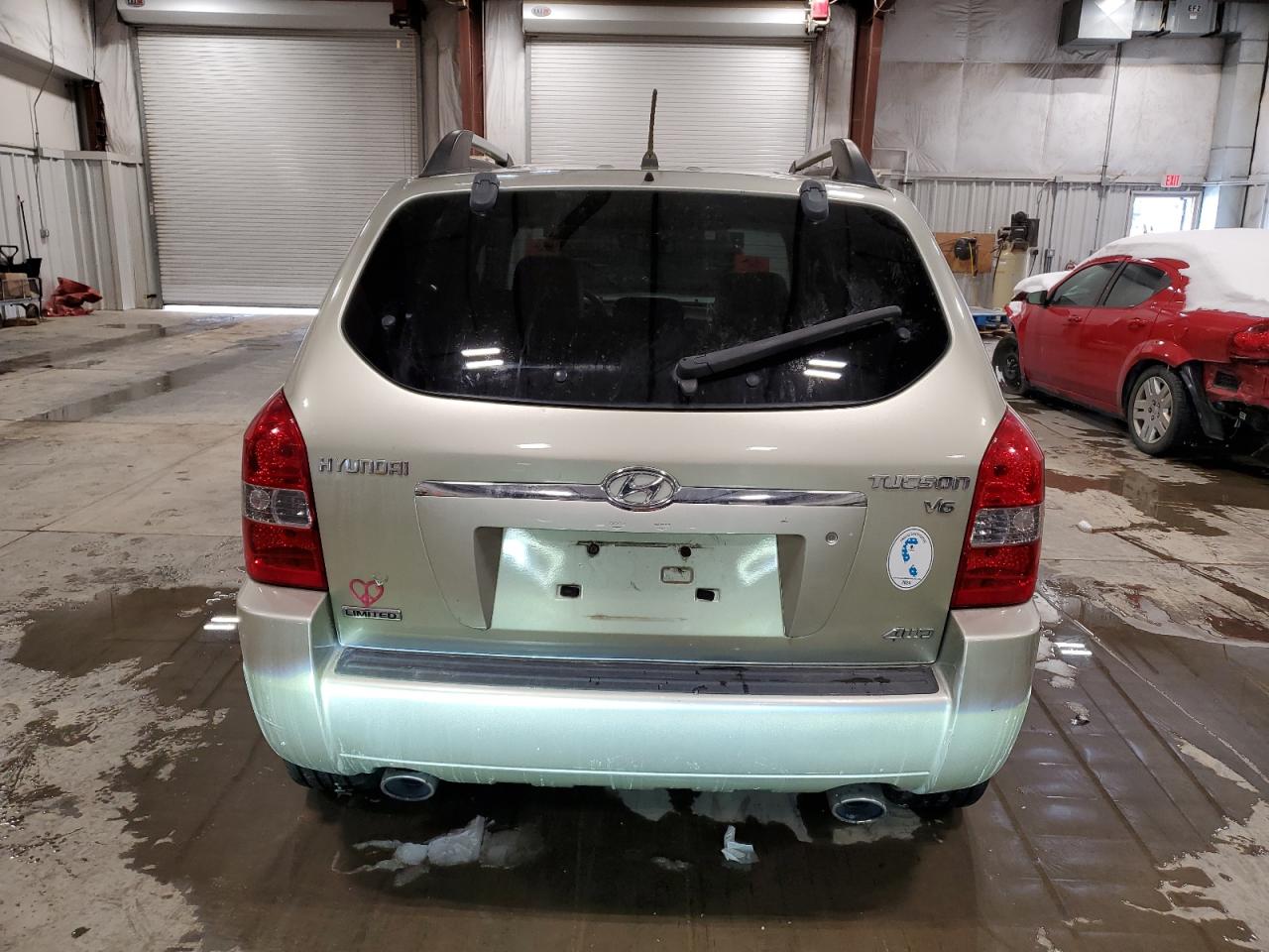 2007 Hyundai Tucson VIN KM8JN72D97U638387 Copart auction photo, front end damage thumbnail 6