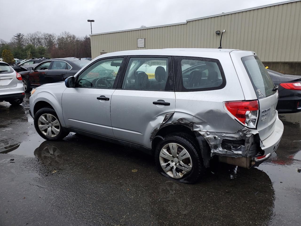 2010 Subaru Forester VIN JF2SH6ACXAH749941 Copart auction photo, rear end / side damage thumbnail 2