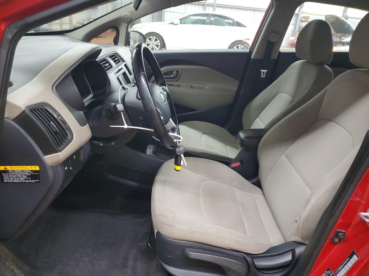 2015 KIA Rio VIN KNADN4A37F6479779 Copart auction photo, front end damage thumbnail 7
