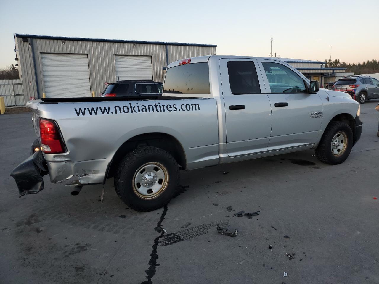 2014 RAM 1500 VIN 1C6RR7FG3ES445961 Copart auction photo, mechanical damage thumbnail 3