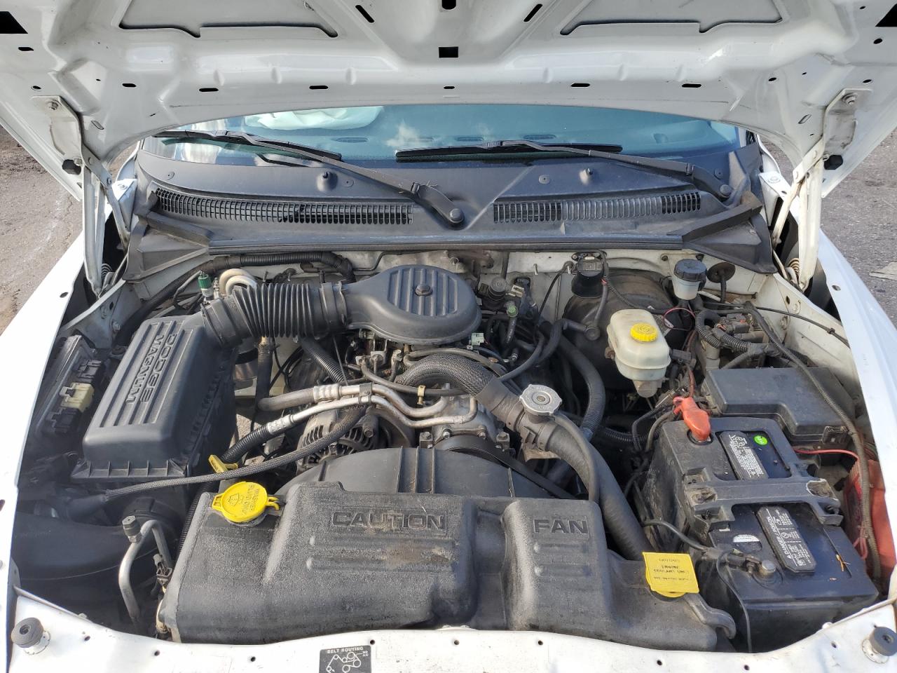 2000 Dodge Dakota VIN 1B7FL26X2YS736990 Copart auction photo, side / front end damage thumbnail 12