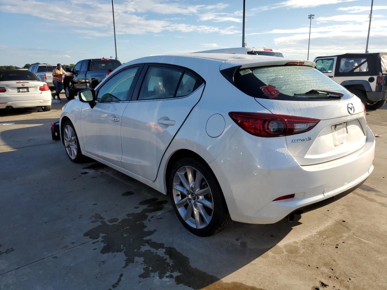 2017 Mazda 3 VIN JM1BN1L33H1143035 Copart auction photo, water/flood damage thumbnail 2
