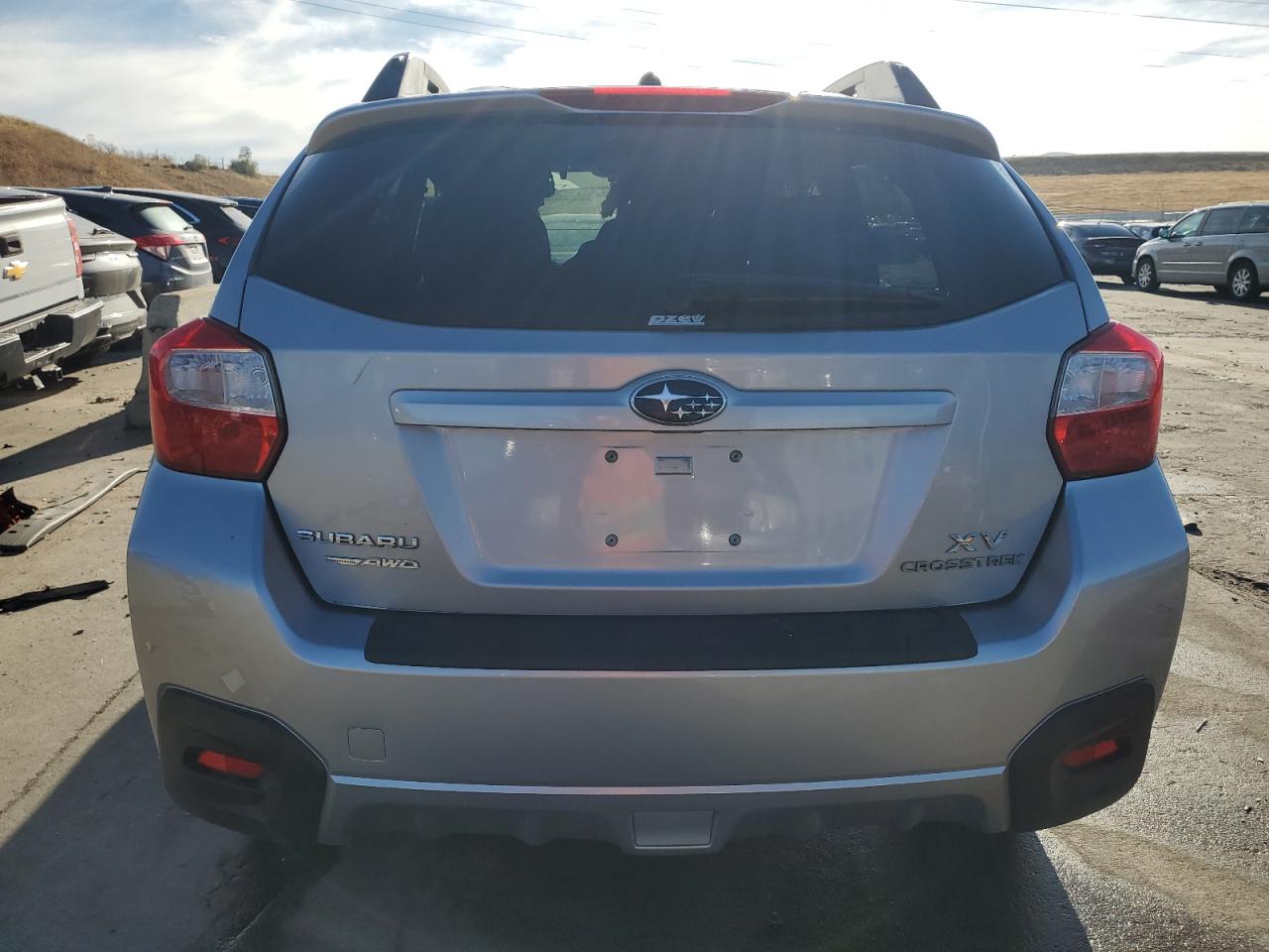 2014 Subaru XV VIN JF2GPACC4E8244816 Copart auction photo, vandalism / stripped damage thumbnail 6