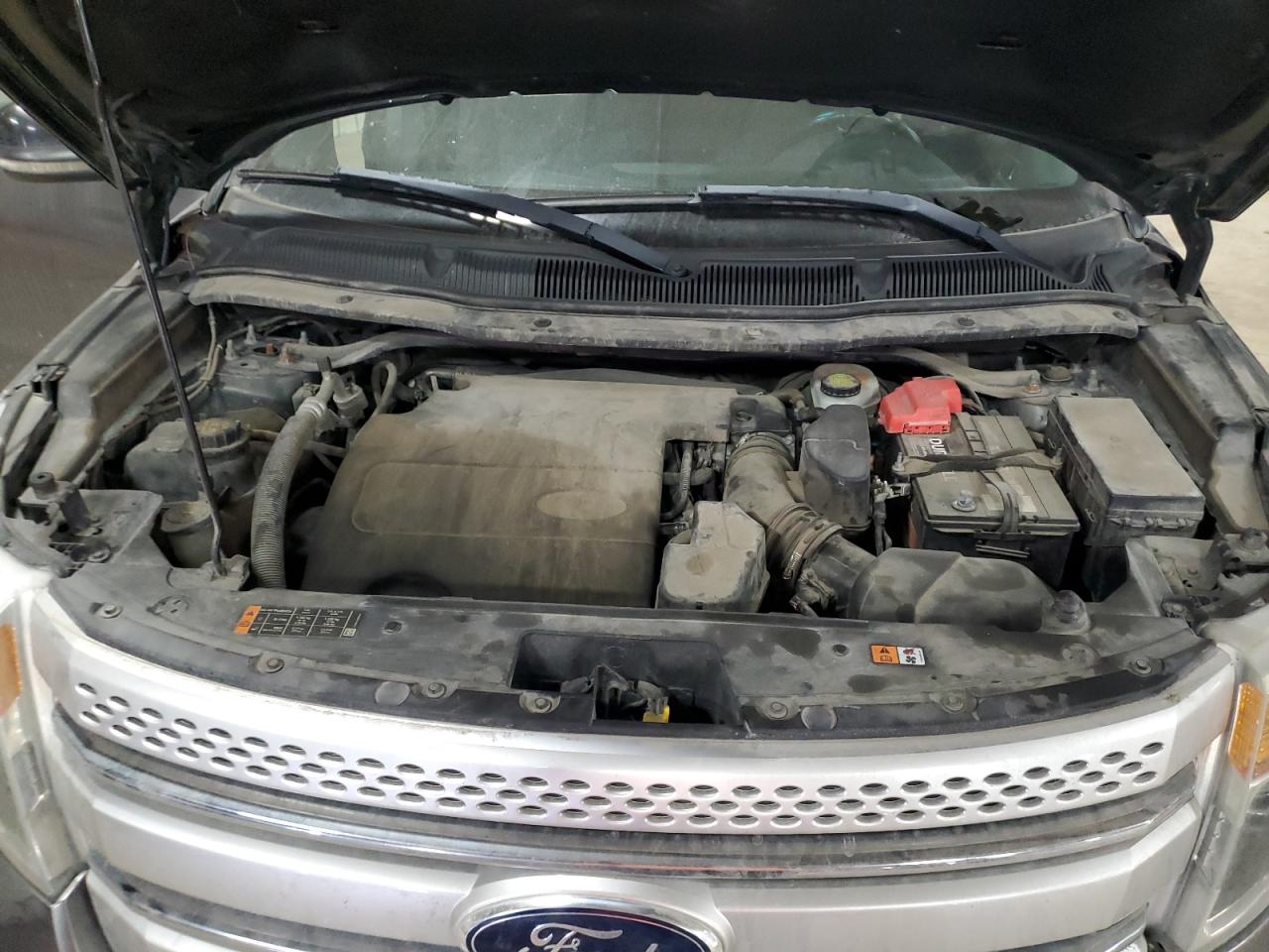 2013 Ford Explorer VIN 1FM5K8D89DGA01252 Copart auction photo, side / rear end damage thumbnail 14