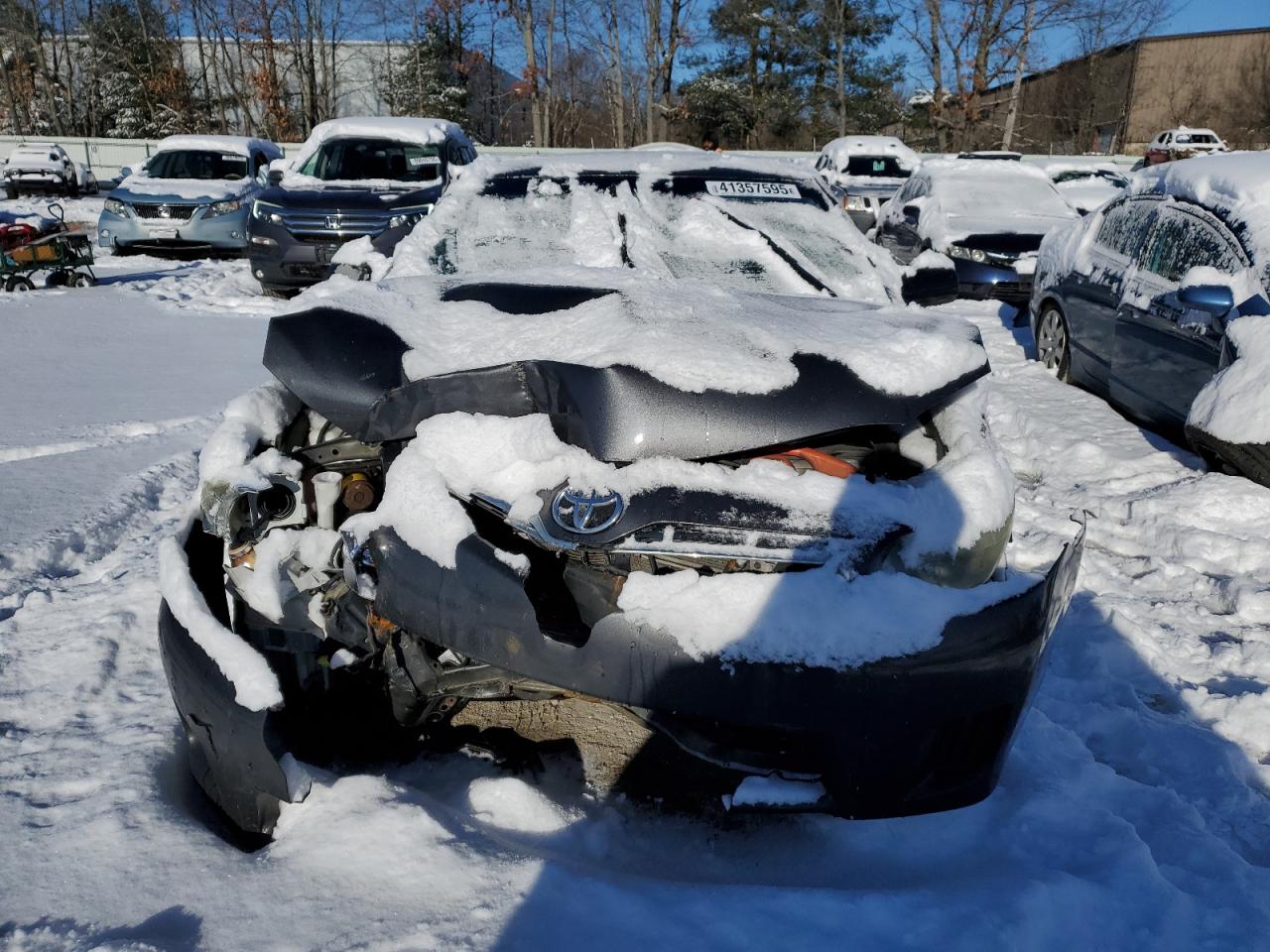 2011 Toyota Camry VIN 4T1BB3EK7BU137023 Copart auction photo, front end damage thumbnail 5