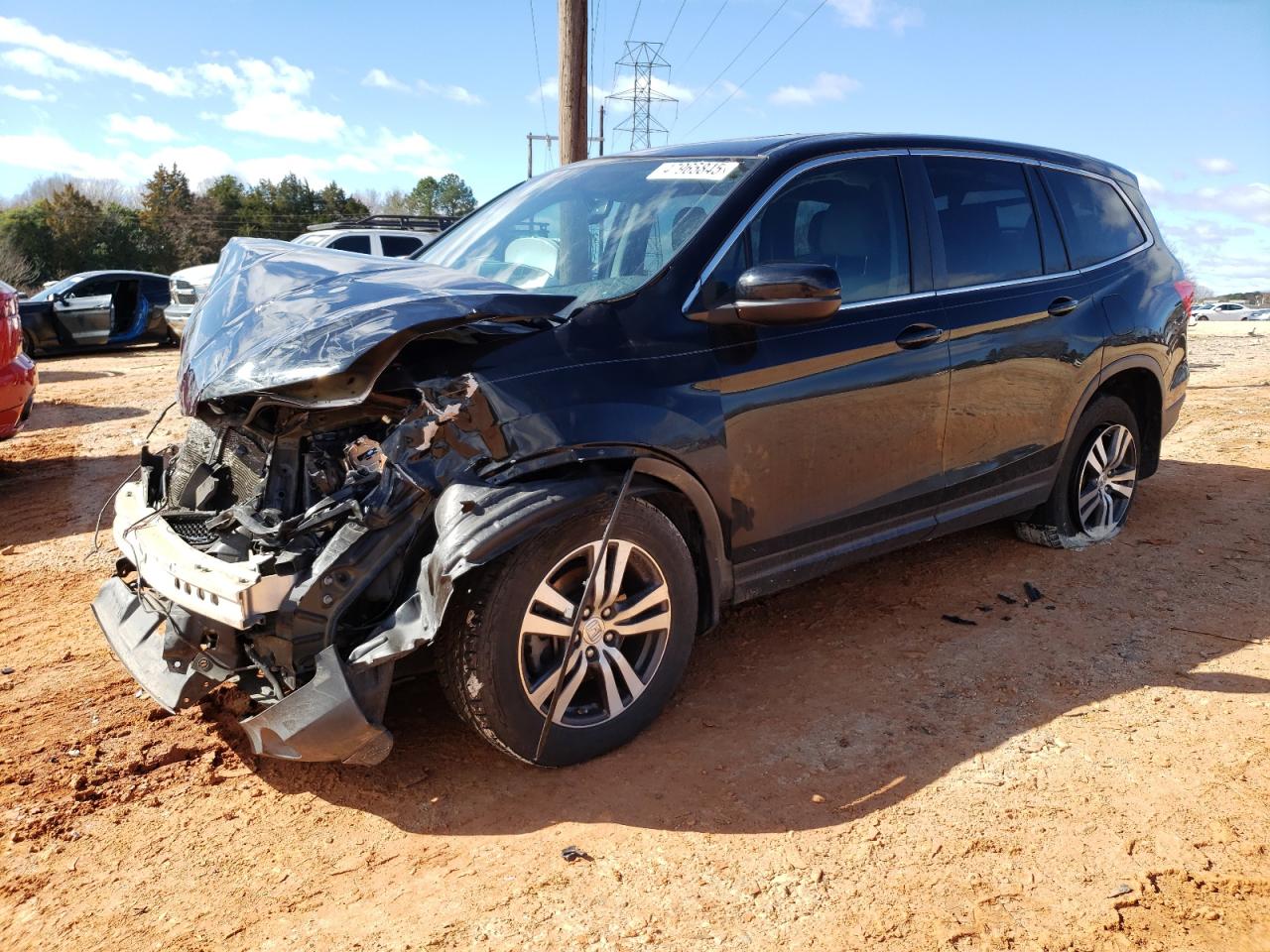 2017 Honda Pilot VIN 5FNYF6H56HB098078