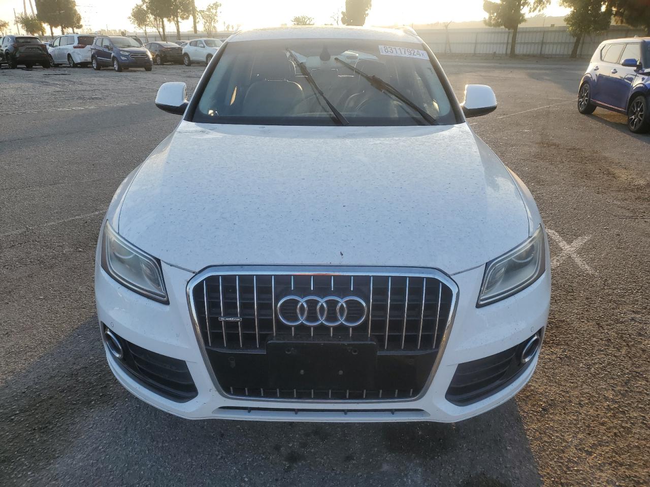 2014 Audi Q5 VIN WA1LFAFP7EA044045 Copart auction photo, rear end damage thumbnail 5