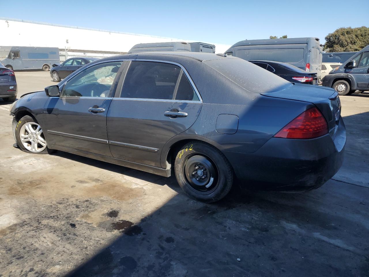 2006 Honda Accord VIN 1HGCM56846A098840 Copart auction photo, front end damage thumbnail 2