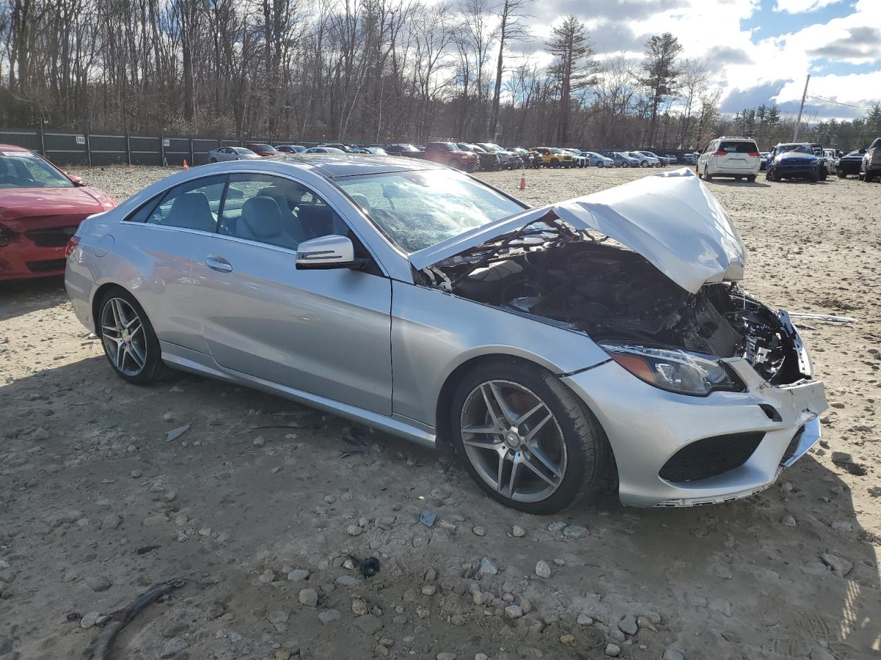 2016 Mercedes-Benz E-klasse VIN WDDKJ6FB6GF334287 Copart auction photo, front end / minor dent/scratches damage thumbnail 4