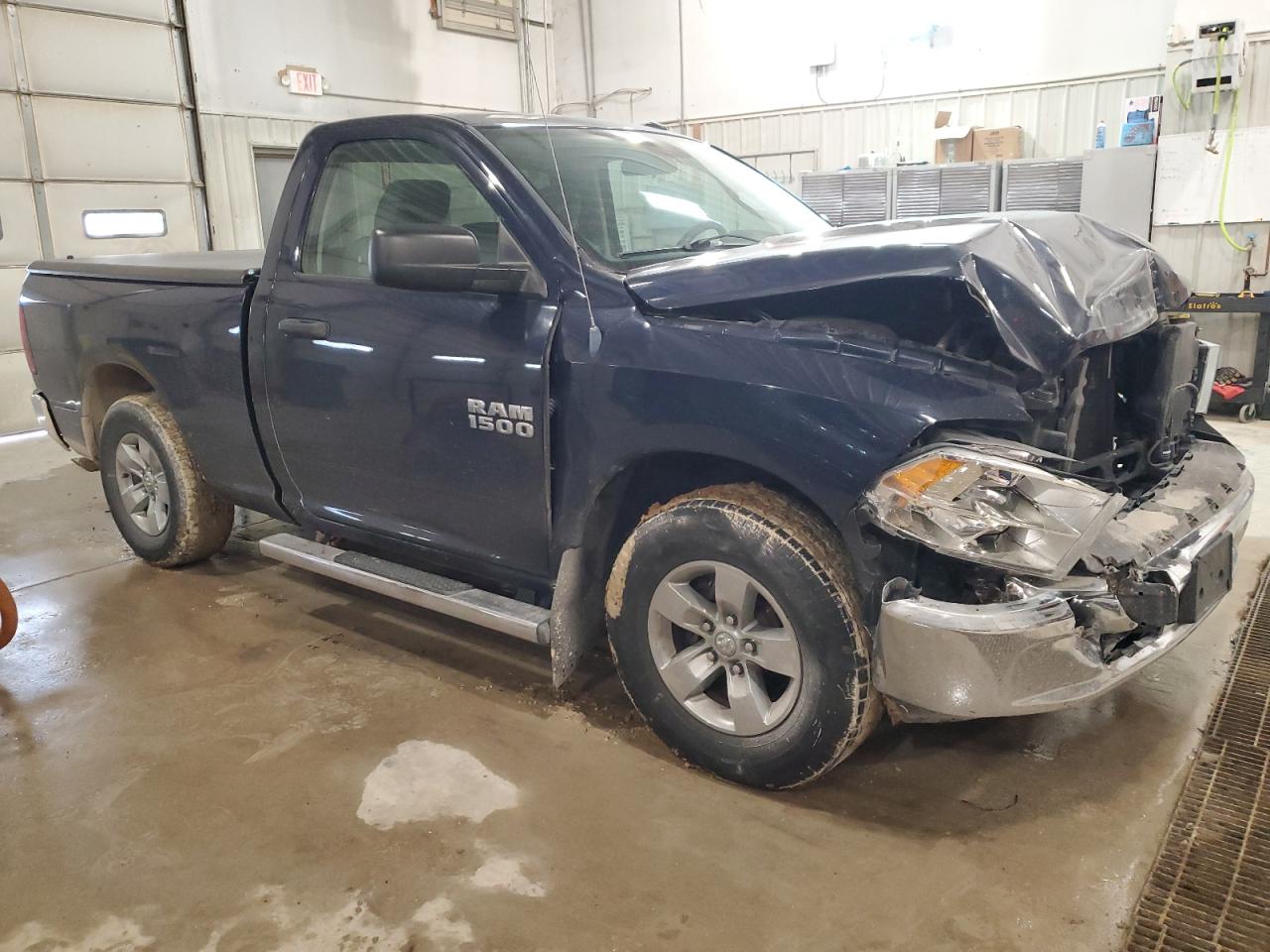 2013 RAM 1500 VIN 3C6JR6AP6DG571137 Copart auction photo, front end / side damage thumbnail 4