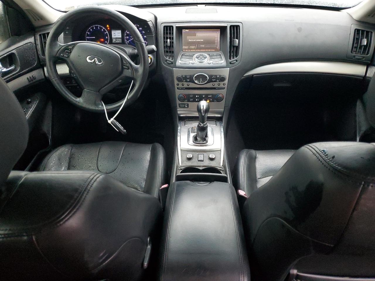 2012 Infiniti G VIN JN1CV6AR5CM677124 Copart auction photo, front end damage thumbnail 8