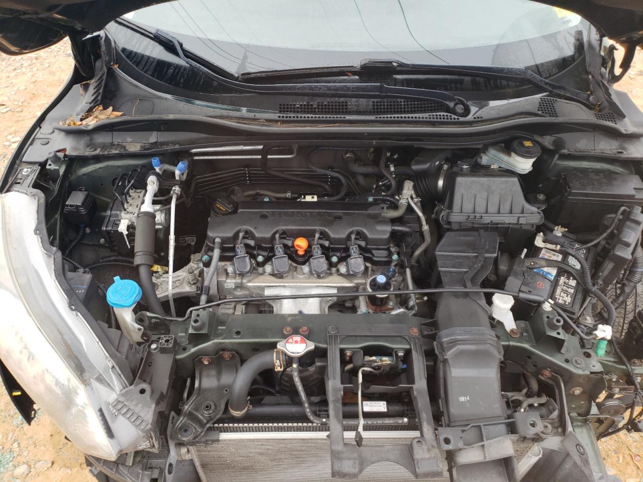 2016 Honda HR-V VIN 3CZRU6H55GM766094 Copart auction photo, front end / rear end damage thumbnail 11