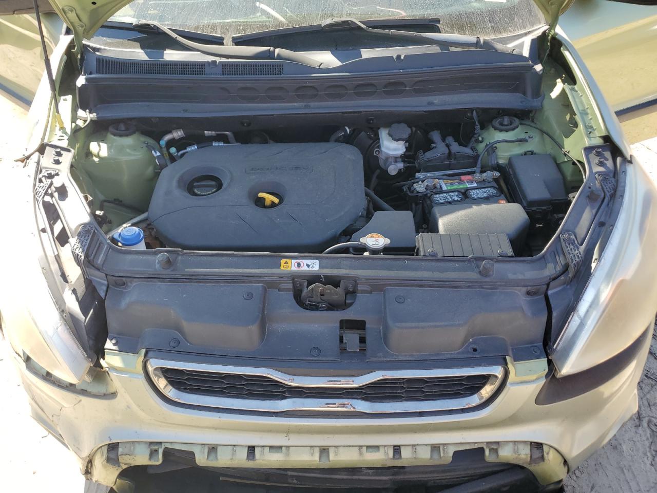 2013 KIA Soul VIN KNDJT2A63D7571943 Copart auction photo, front end / side damage thumbnail 11
