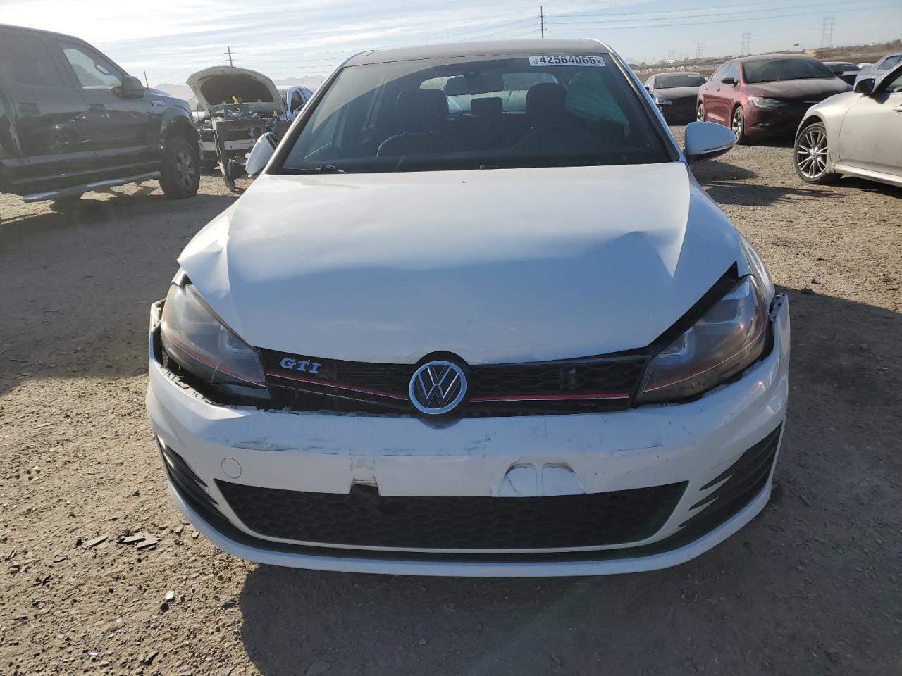 2015 Volkswagen GTI VIN 3VW4T7AU8FM001810 Copart auction photo, front end damage thumbnail 5