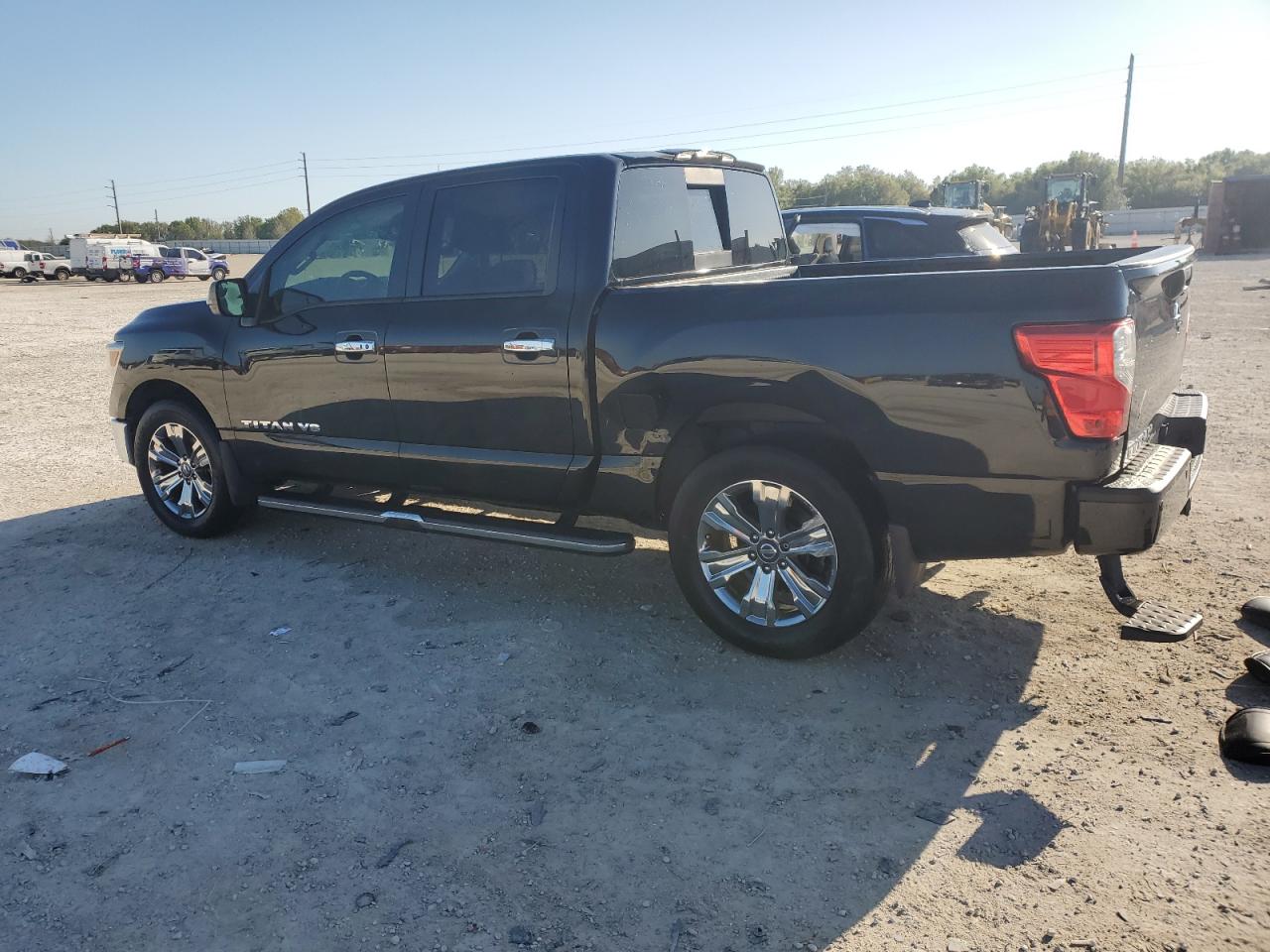 2019 Nissan Titan VIN 1N6AA1E61KN523454 Copart auction photo, side damage thumbnail 2