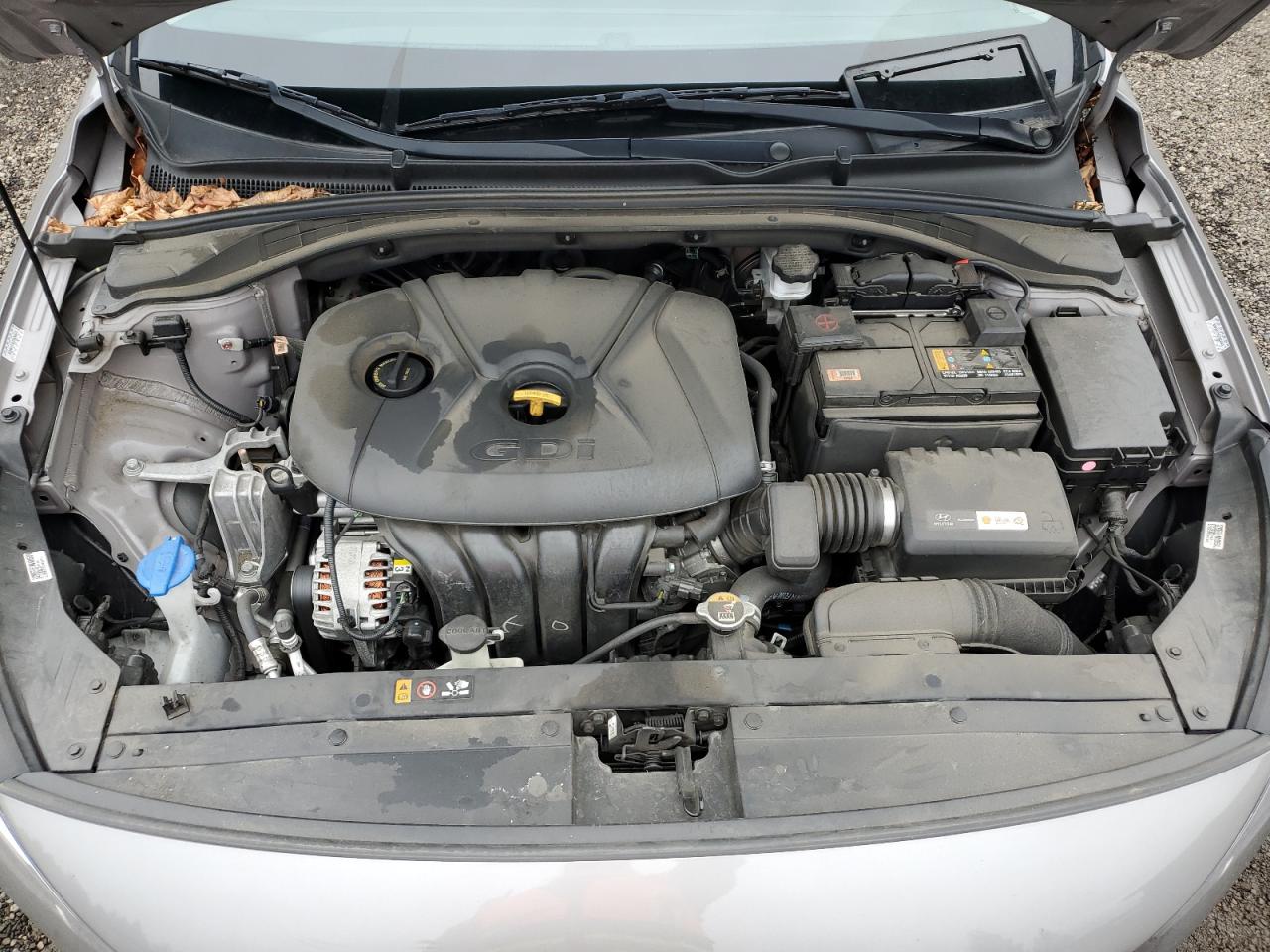 2020 Hyundai Elantra VIN KMHH35LE9LU146050 Copart auction photo, rear end damage thumbnail 11