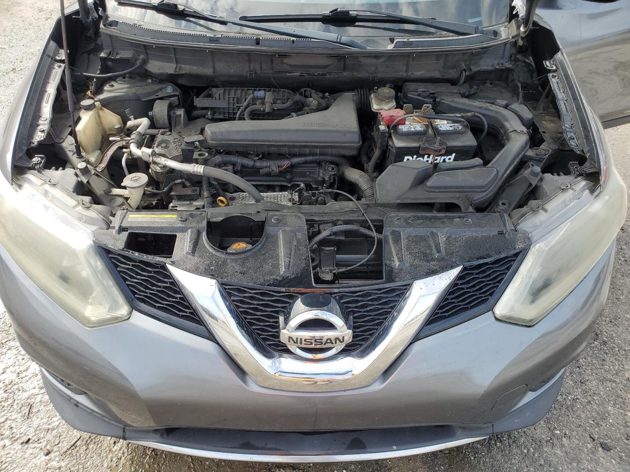 2014 Nissan Rogue VIN 5N1AT2MVXEC805566 Copart auction photo, rear end / minor dent/scratches damage thumbnail 12