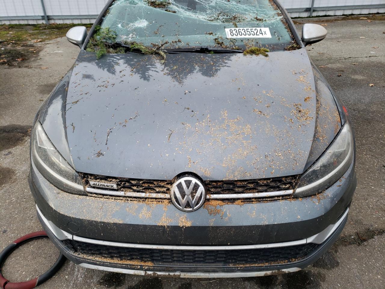 2018 Volkswagen Golf VIN 3VWH17AUXJM765514 Copart auction photo, rollover damage thumbnail 12