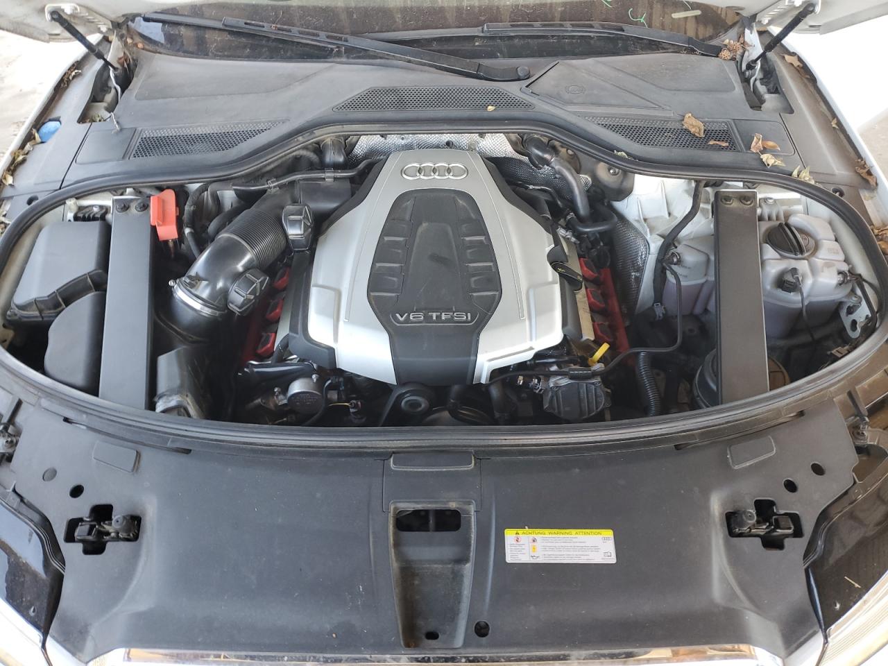 2015 Audi A8 VIN WAU3GAFD7FN008484 Copart auction photo, rear end damage thumbnail 11