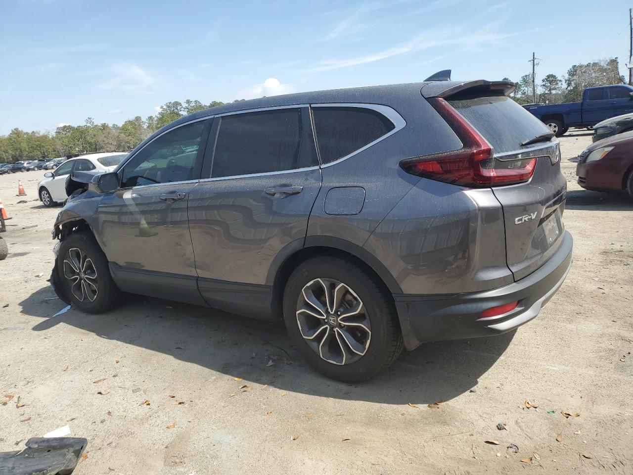 2020 Honda CR-V VIN 5J6RW1H57LA001666 Copart auction photo, front end damage thumbnail 2