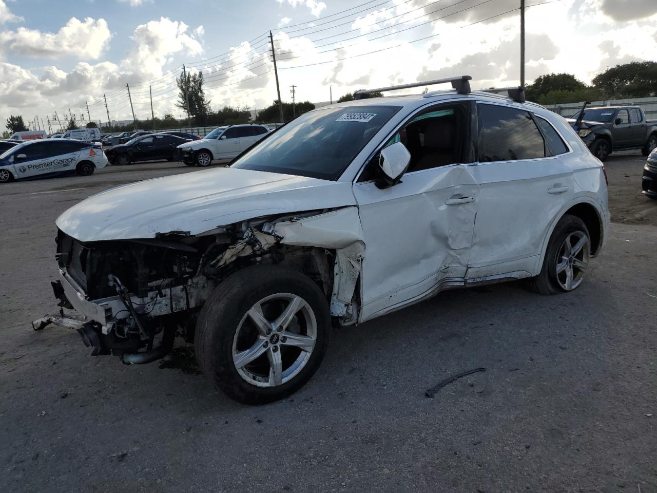 2021 Audi Q5 VIN WA1AAAFY0M2038868