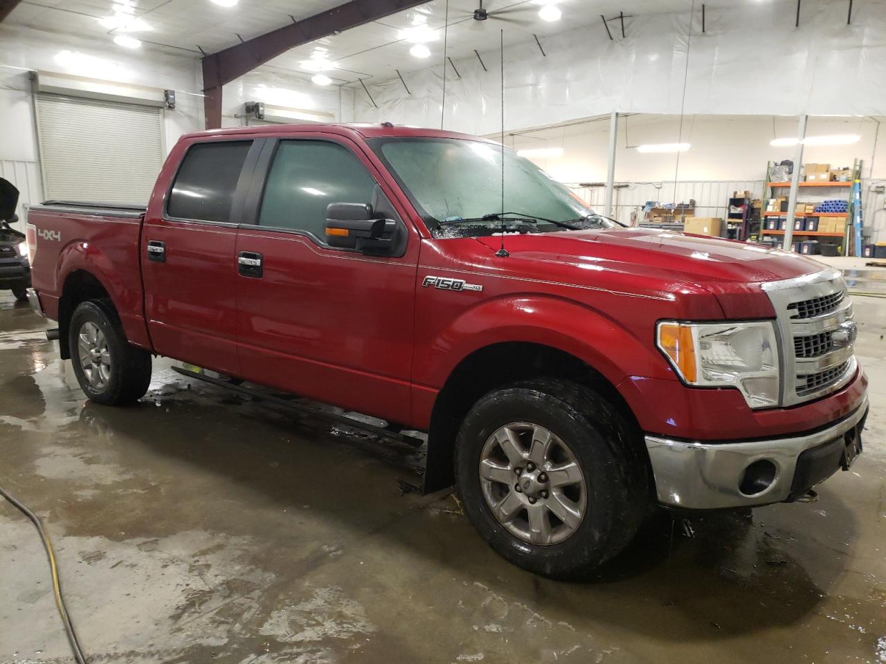 2013 Ford F-150 VIN 1FTFW1EF7DKE28461 Copart auction photo, front end / rear end damage thumbnail 4