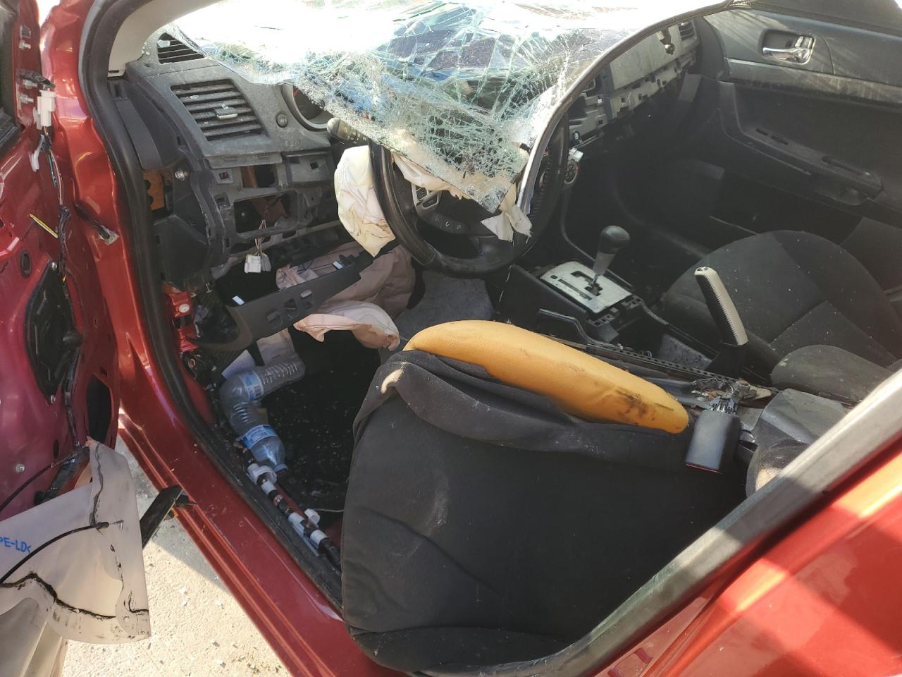 2009 Mitsubishi Lancer VIN JA3AU86W59U015908 Copart auction photo, all over damage thumbnail 8