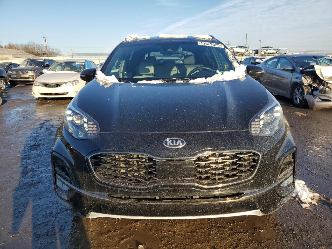 2021 KIA Sportage VIN KNDPRCA61M7885220 Copart auction photo, side damage thumbnail 5