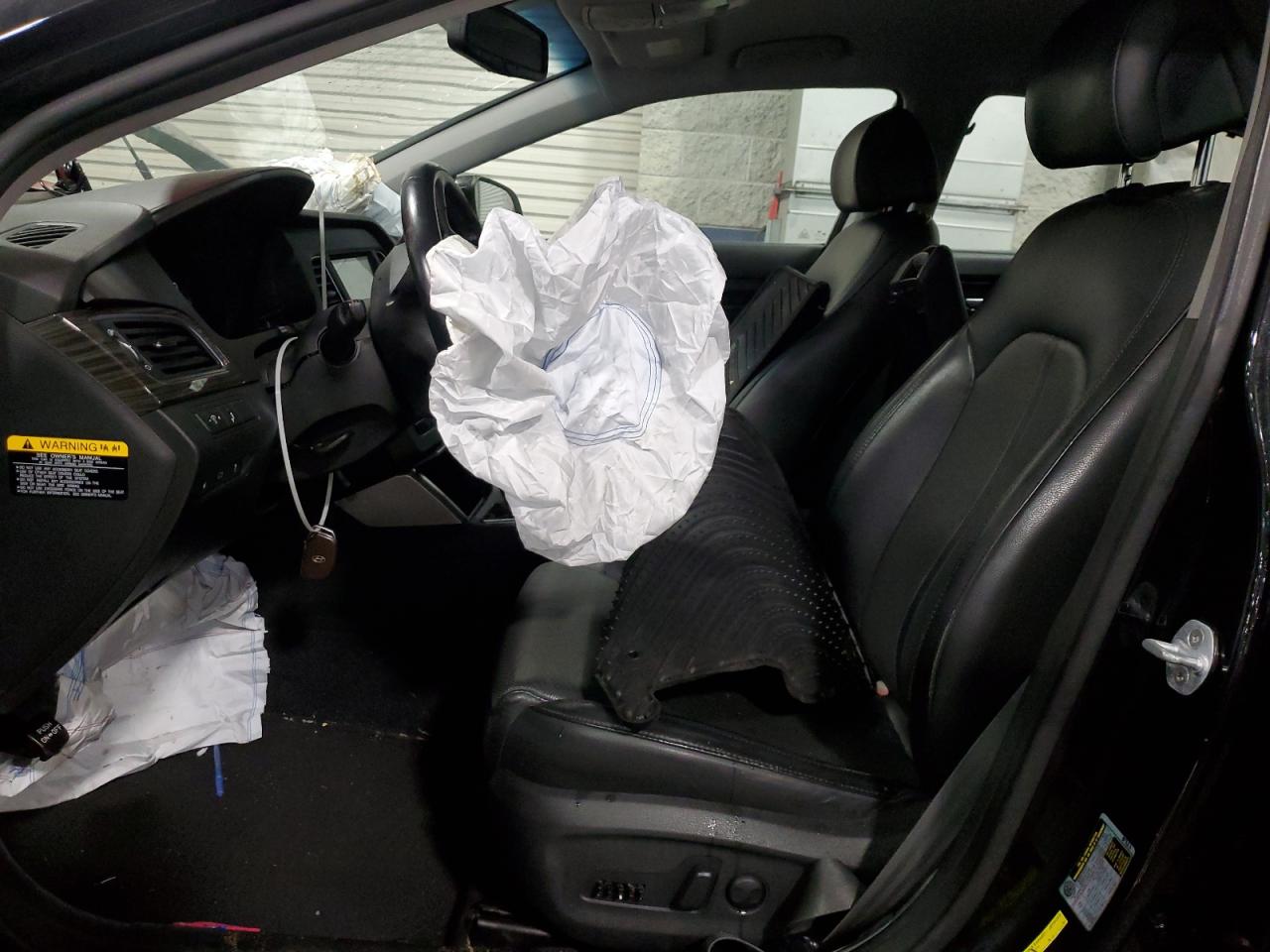 2015 Hyundai Sonata VIN 5NPE34AF9FH210390 Copart auction photo, front end / hail damage thumbnail 7