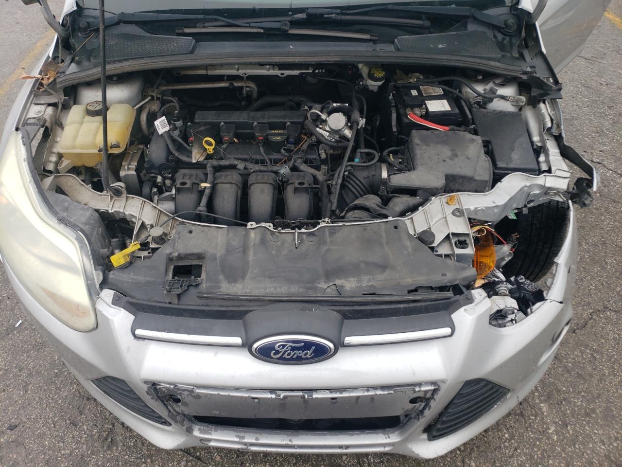 2014 Ford Focus VIN 1FADP3E25EL310925 Copart auction photo, front end damage thumbnail 11