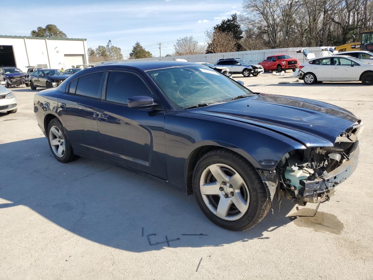 2013 Dodge Charger VIN 2C3CDXAT1DH689913 Copart auction photo, front end damage thumbnail 4